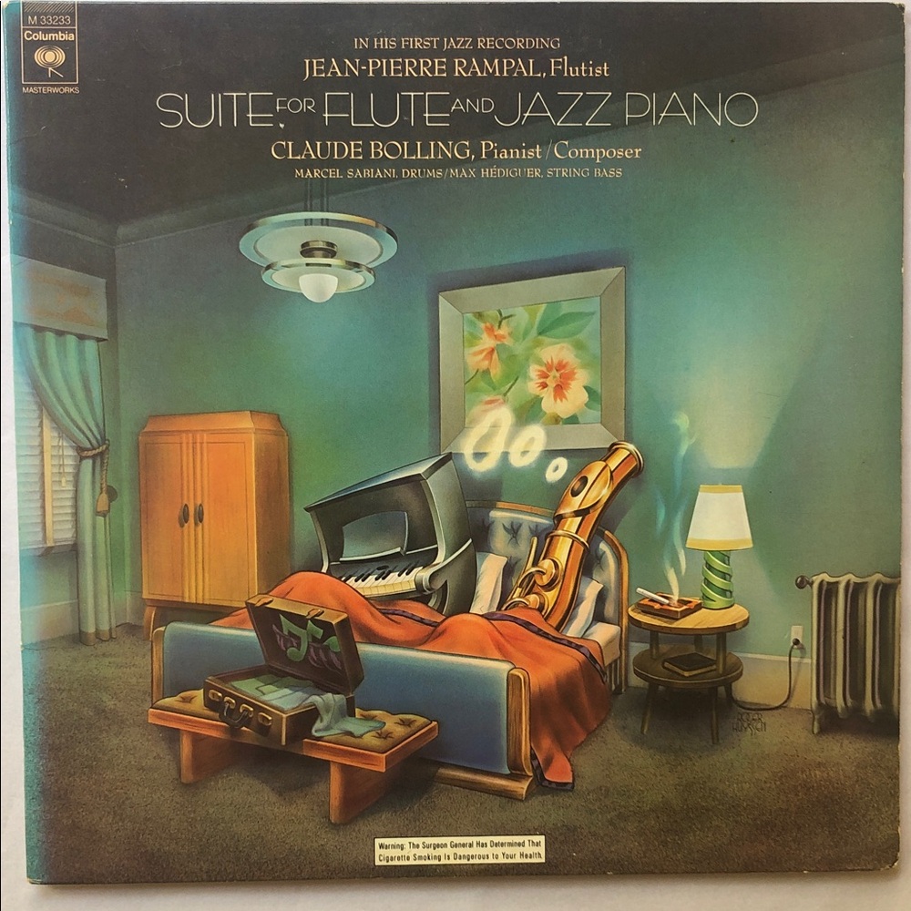 Jean-Pierre Rampal Claude Bolling Suite Pour Flute Et Piano Vinyl Lp Record